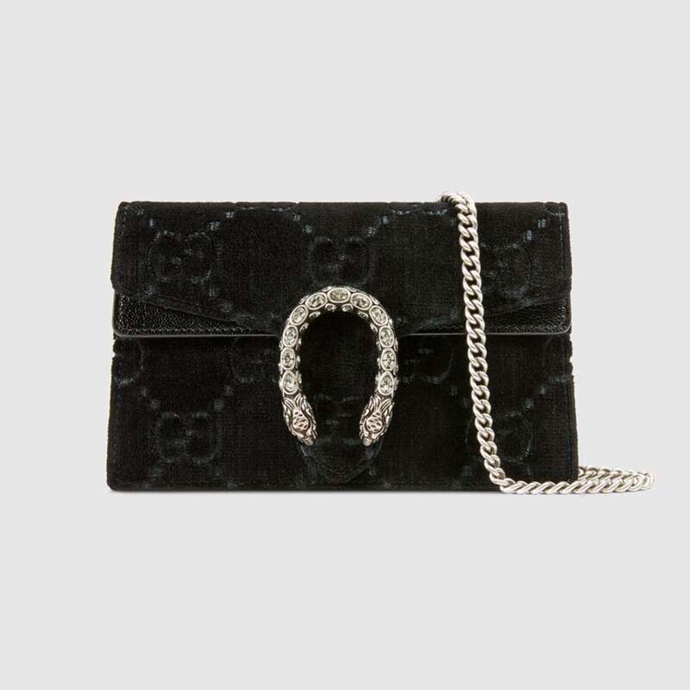 G*u*i gg women dionysus gg velvet super mini bag