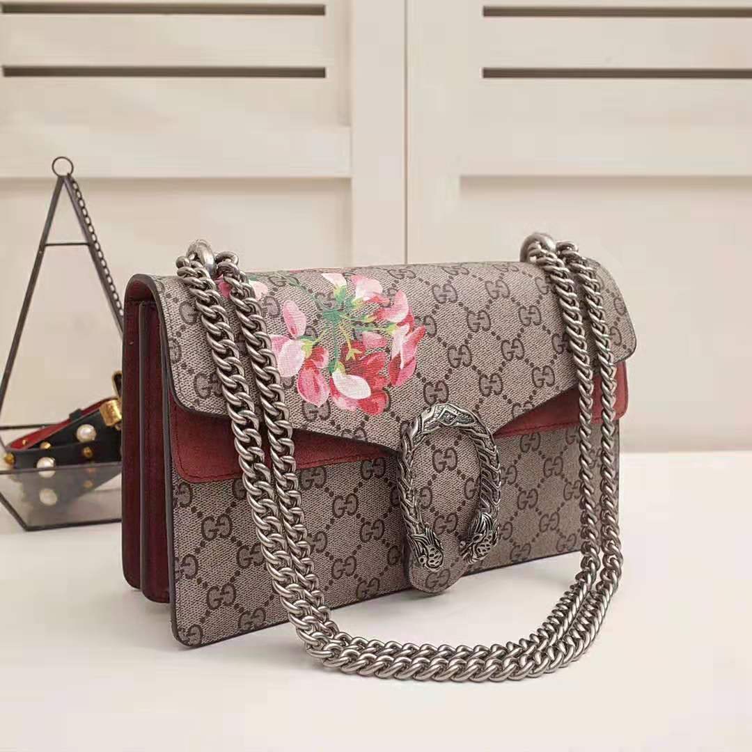 G*u*i gg women dionysus small gg blooms shoulder bag