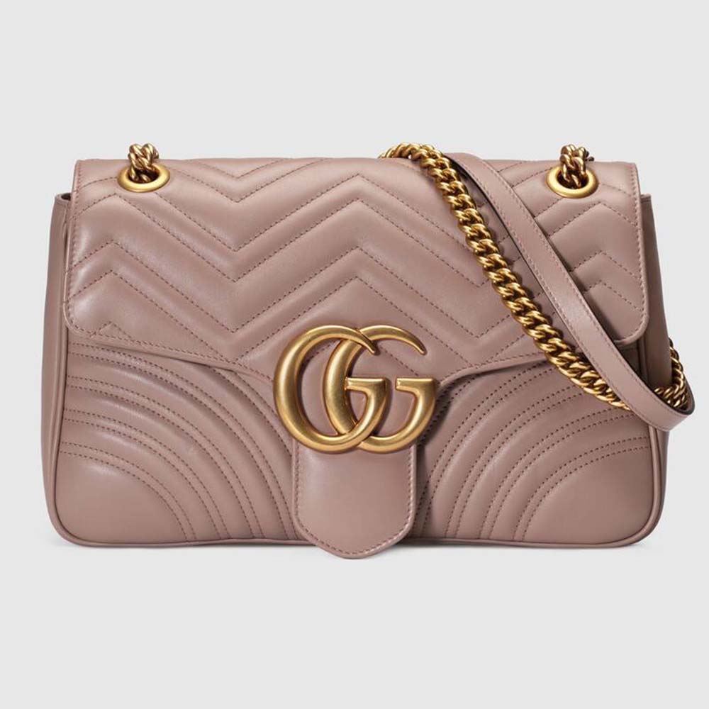 G*u*i gg women gg marmont medium matelassé leather shoulder bag