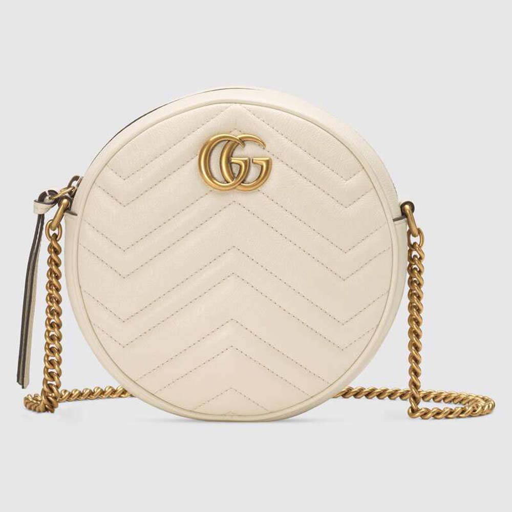 G*u*i gg women gg marmont mini round shoulder bag