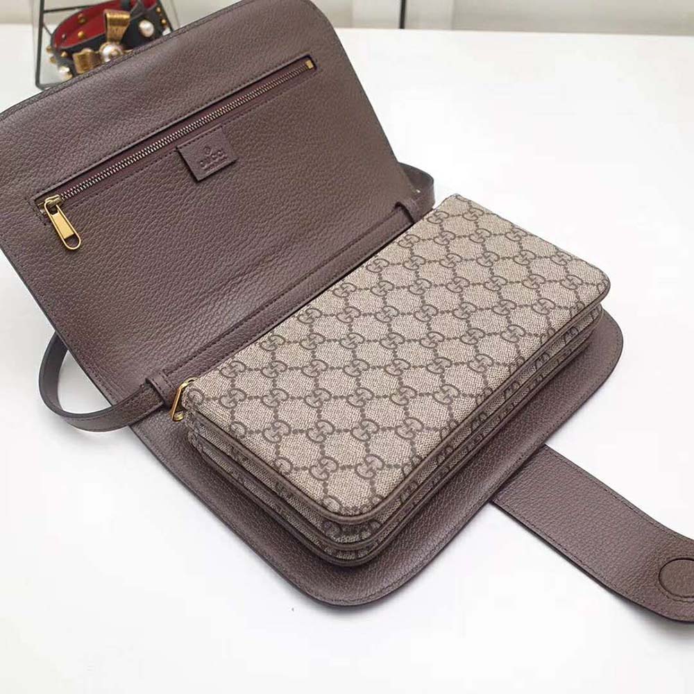 G*u*i gg unisex ophidia gg messenger bag-brown