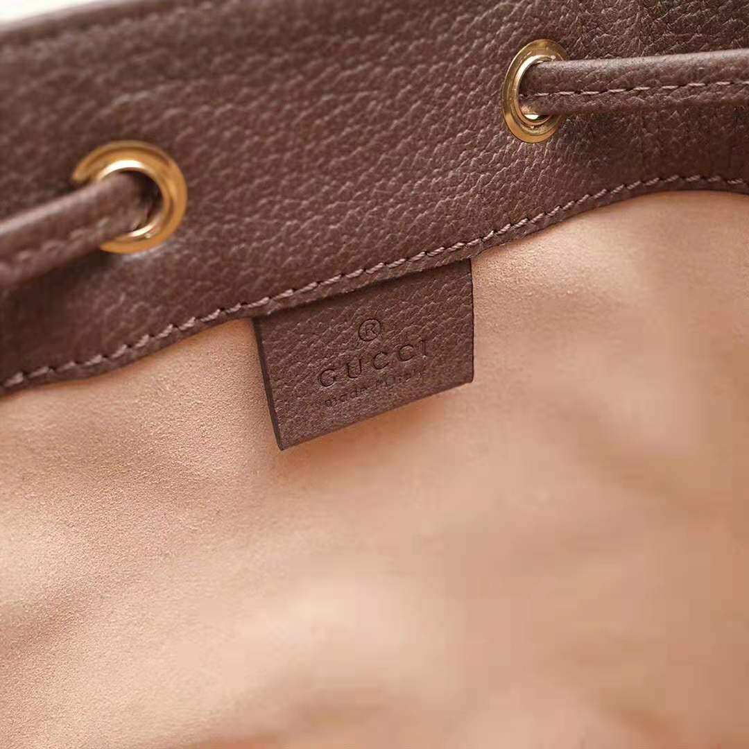 G*u*i gg women ophidia mini gg bucket bag-brown