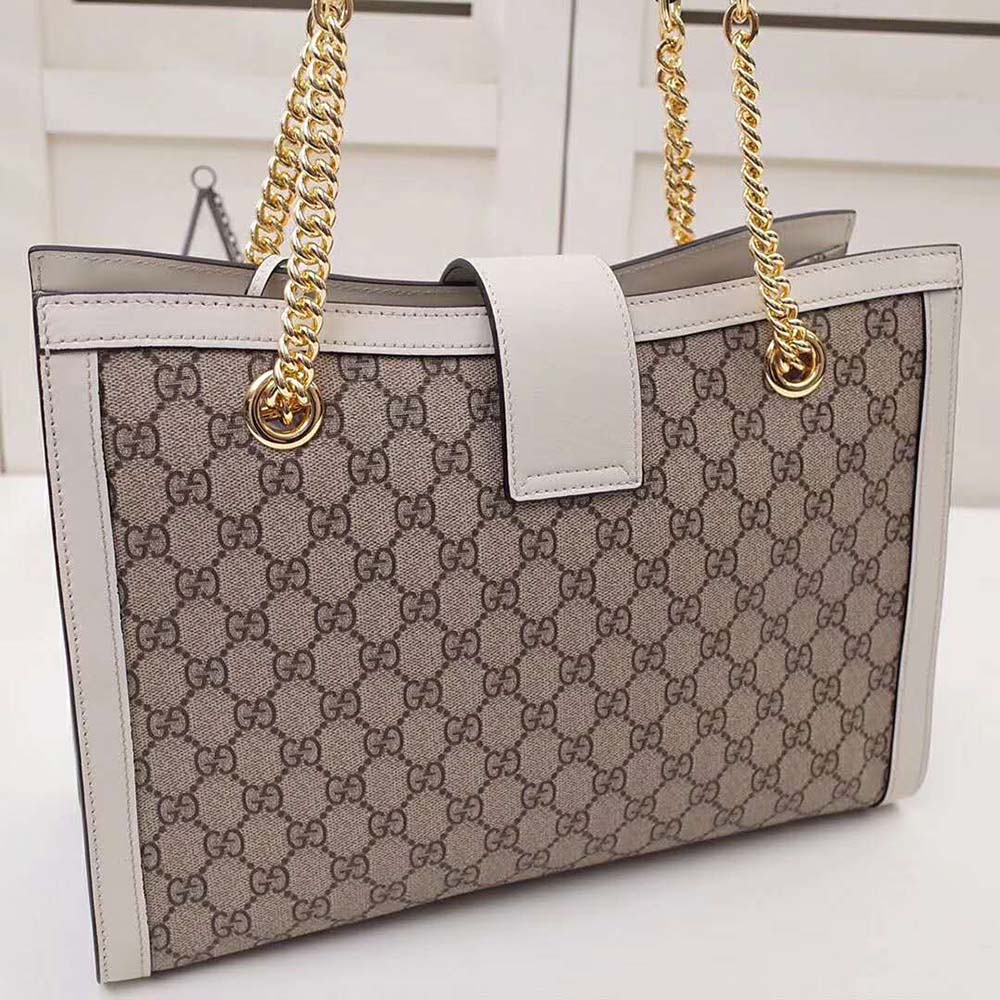 G*u*i gg women padlock medium gg supreme canvas shoulder bag