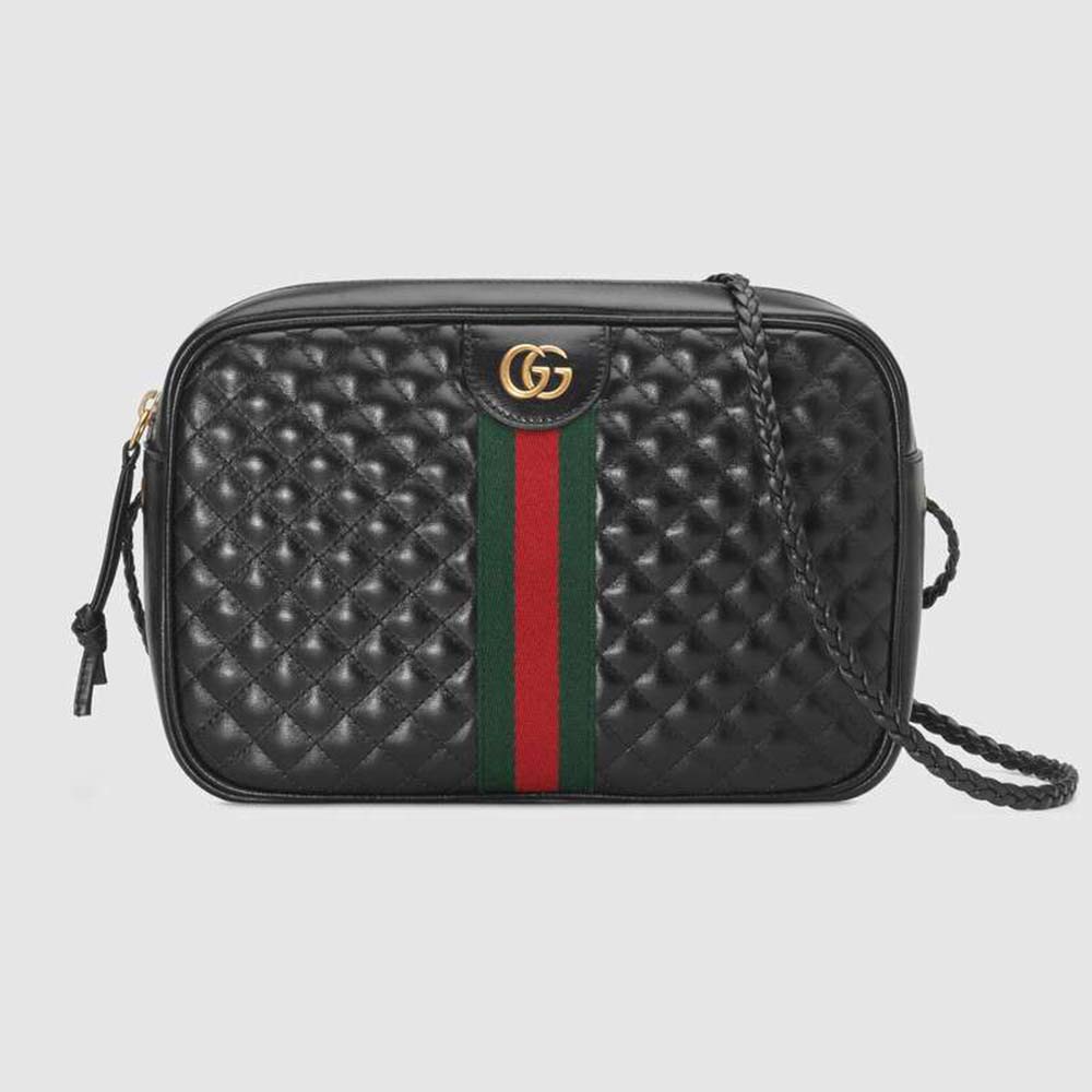 G*u*i gg women quilted leather small shoulder bag