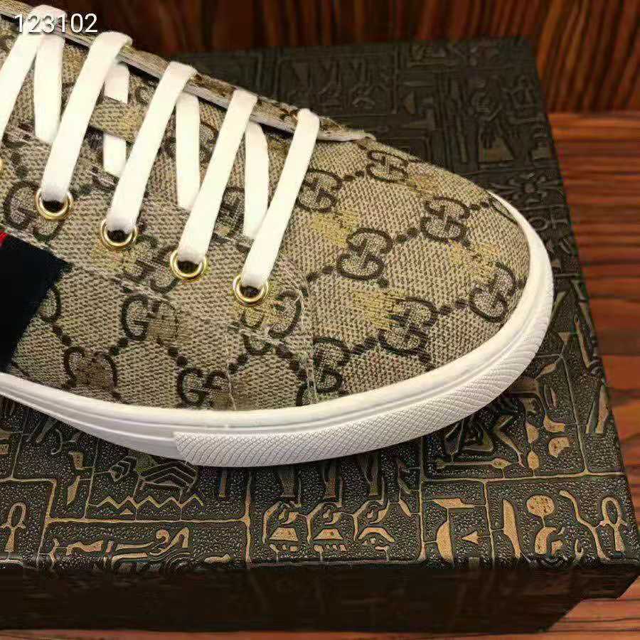 G*u*i men ace gg supreme bees sneaker-brown