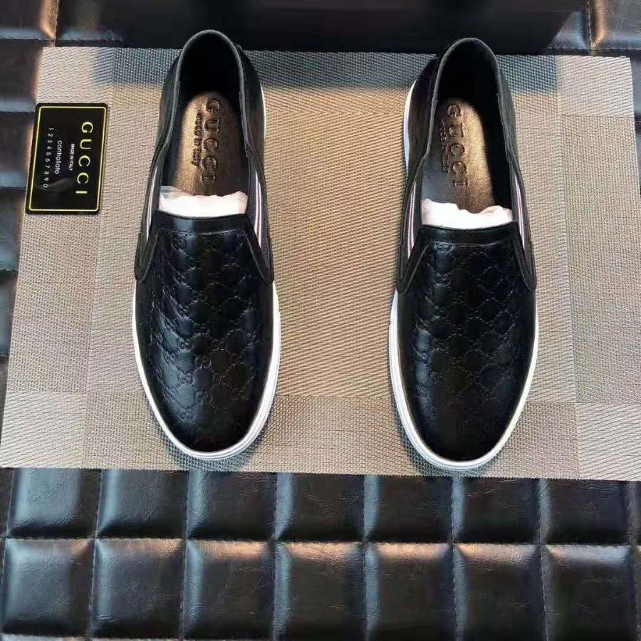 G*u*i men G*u*i signature slip-on sneaker-black