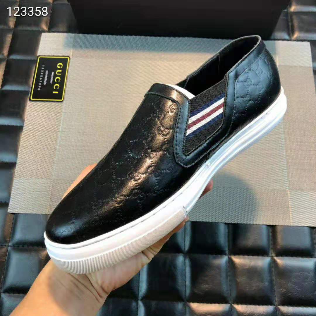 G*u*i men G*u*i signature slip-on sneaker-black