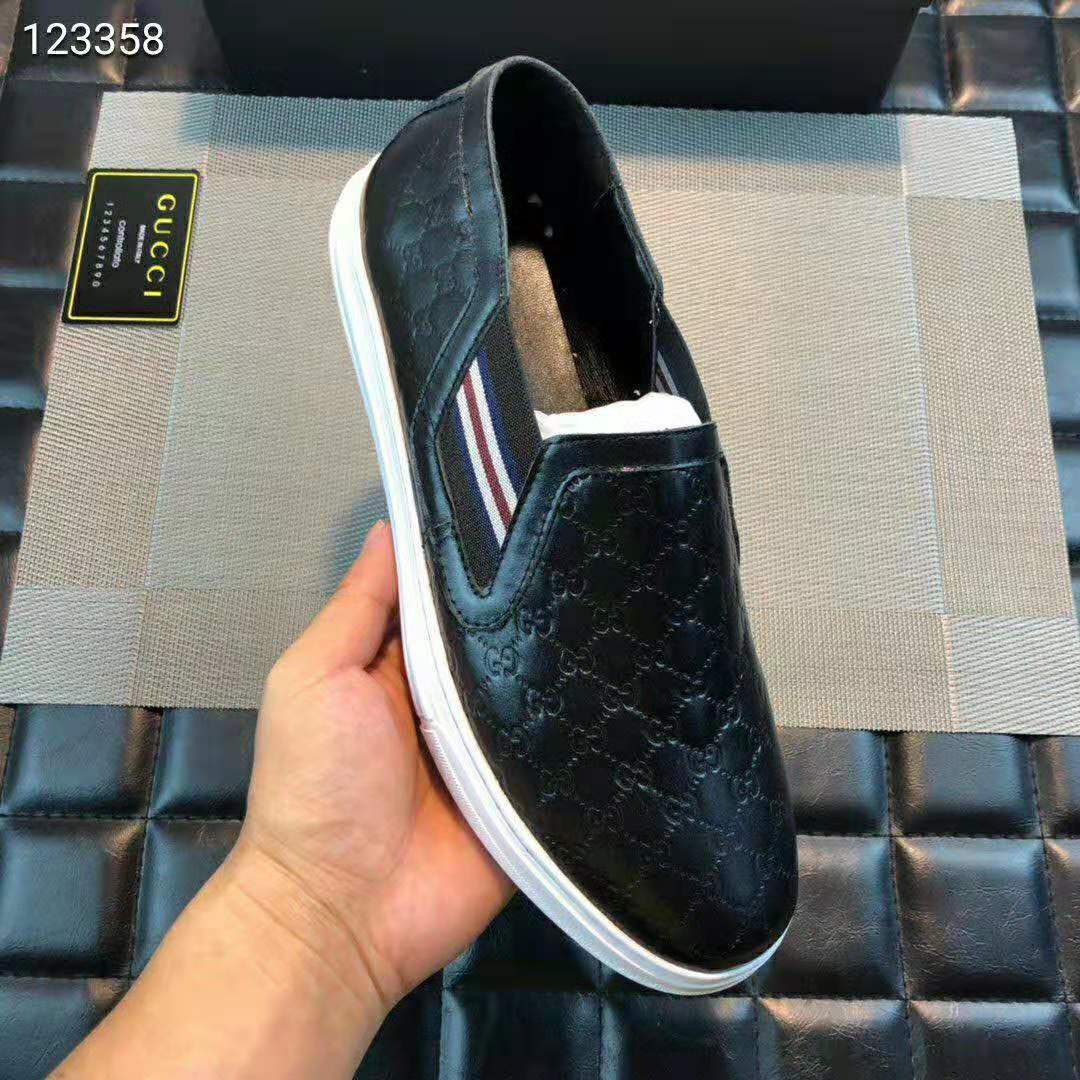 G*u*i men G*u*i signature slip-on sneaker-black