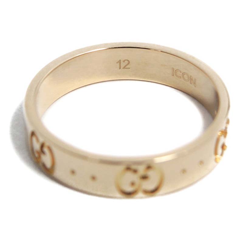 G*u*i women heart ring with G*u*i trademark jewelry gold