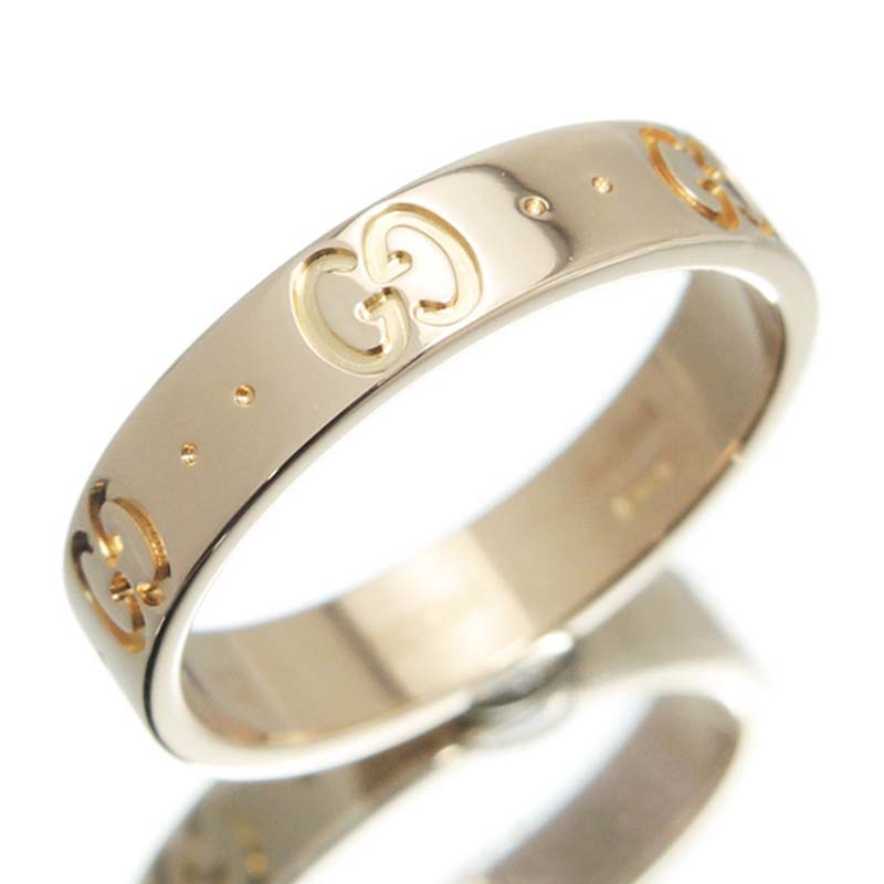G*u*i women heart ring with G*u*i trademark jewelry gold