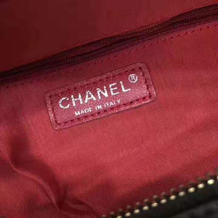 Chanel Women Chanel’s Gabrielle Large Hobo Bag in Aged Calfskin Leather-Black