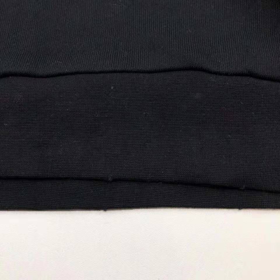G*u*i men oversize sweatshirt with G*u*i logo in 100% cotton-black