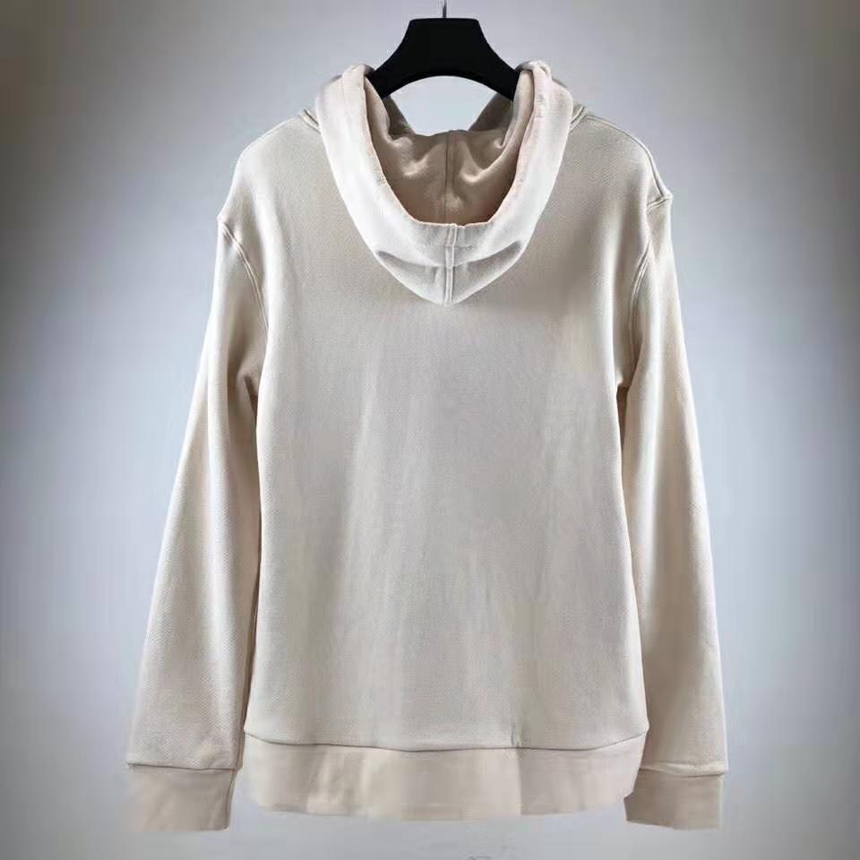 G*u*i women oversize sweatshirt with G*u*i logo in 100% cotton-white