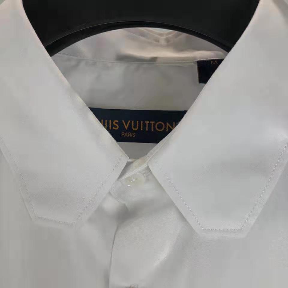 Louis Vuitton LV Men Louis Vuitton Staples Edition DNA Shirt-White