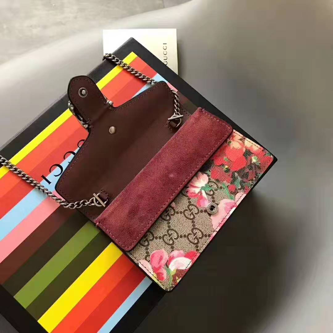 G*u*i gg women dionysus small gg blooms super mini bag-brown