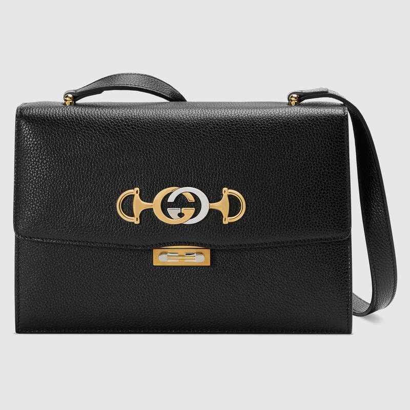 G*u*i gg women G*u*i zumi grainy leather small shoulder bag