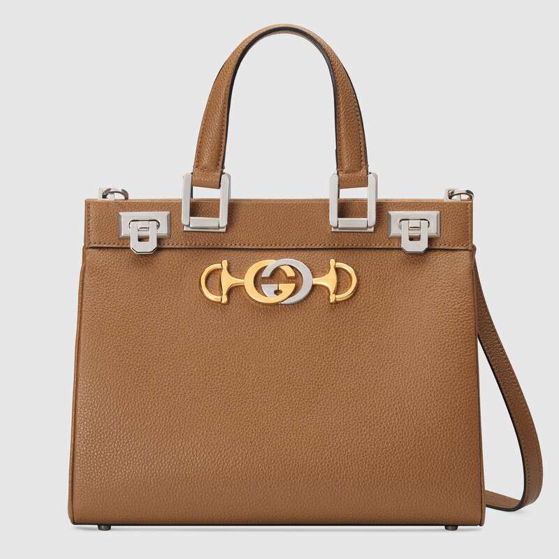 G*u*i gg women G*u*i zumi grainy leather small top handle bag