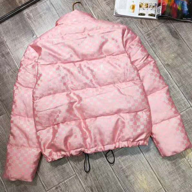 Louis Vuitton LV Women Short Down Jacket in Regular Fit-Pink
