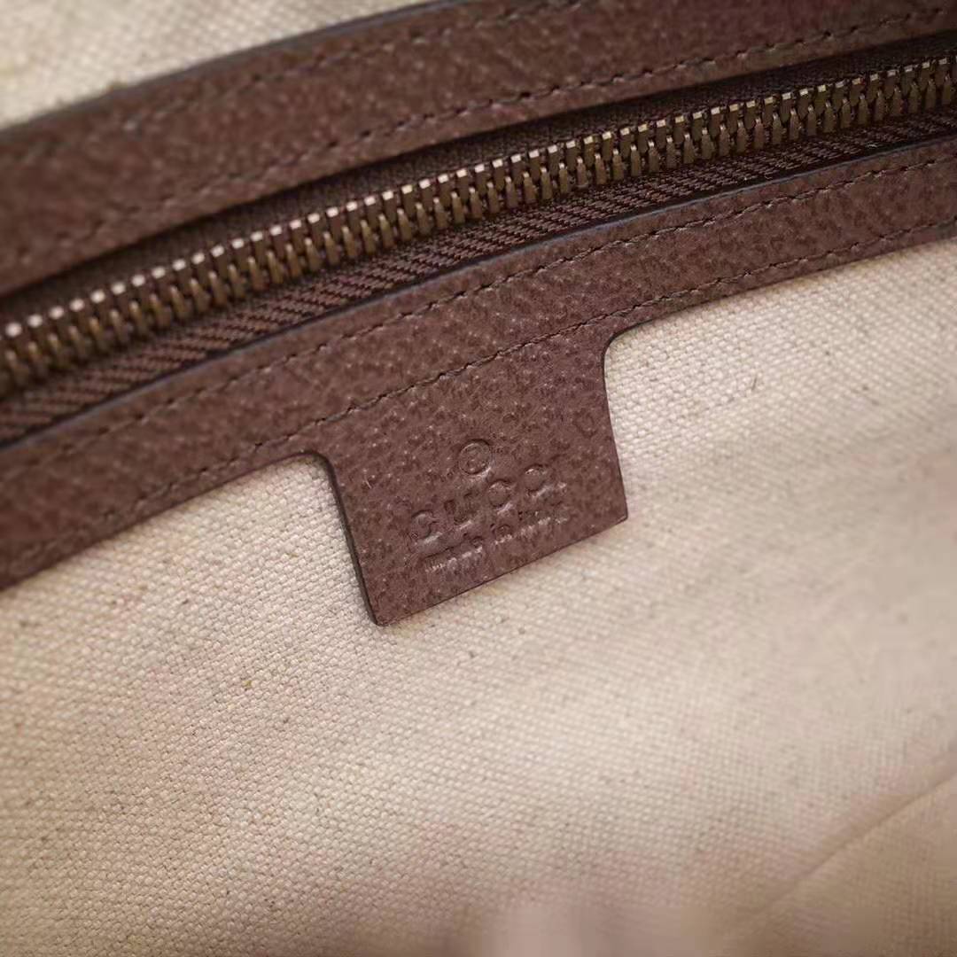 G*u*i gg unisex ophidia gg belt bag in beige/ebony soft gg supreme canvas