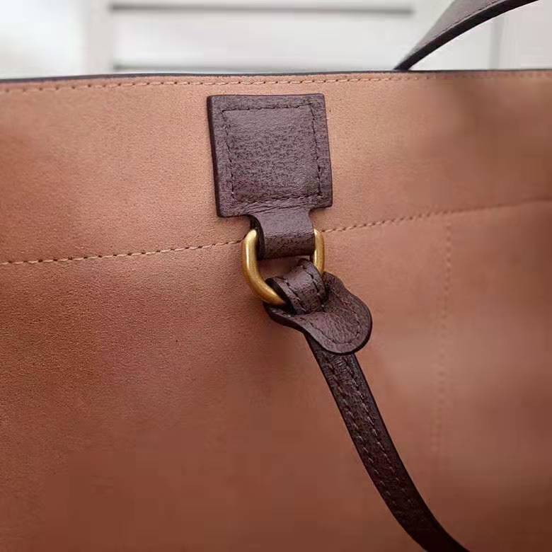 G*u*i gg unisex ophidia soft gg supreme large tote in beige/ebony gg supreme canvas