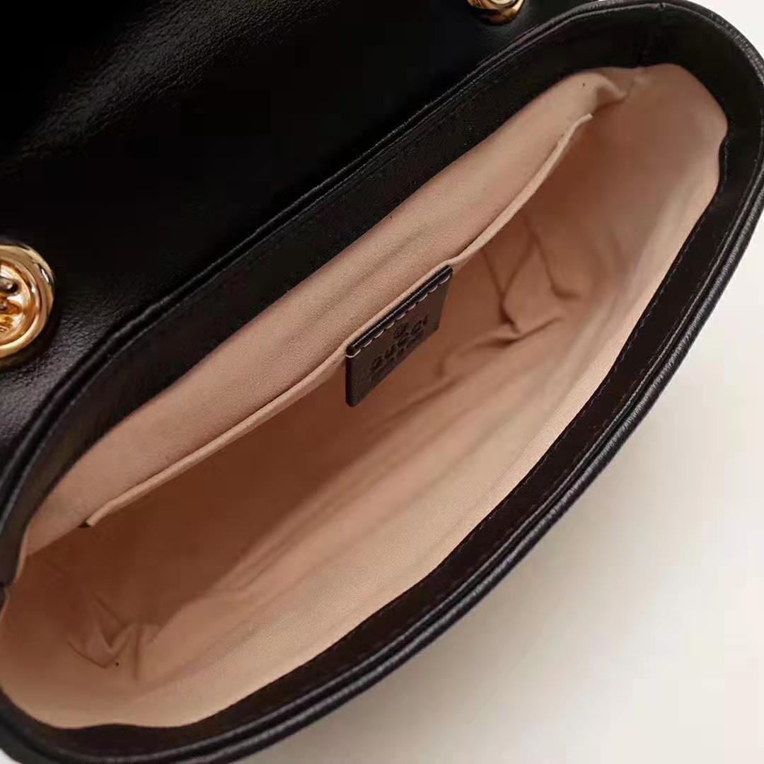 G*u*i gg women gg marmont mini bag in beige/ebony original gg canvas