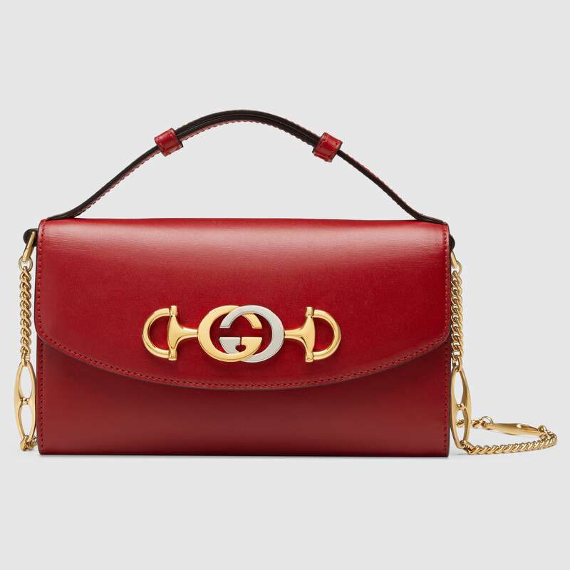 G*u*i gg women G*u*i zumi smooth leather mini bag with interlocking g horsebit