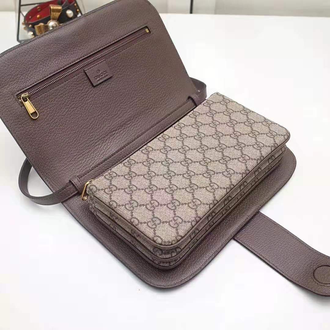 G*u*i gg women ophidia gg small shoulder bag in beige/ebony gg supreme canvas