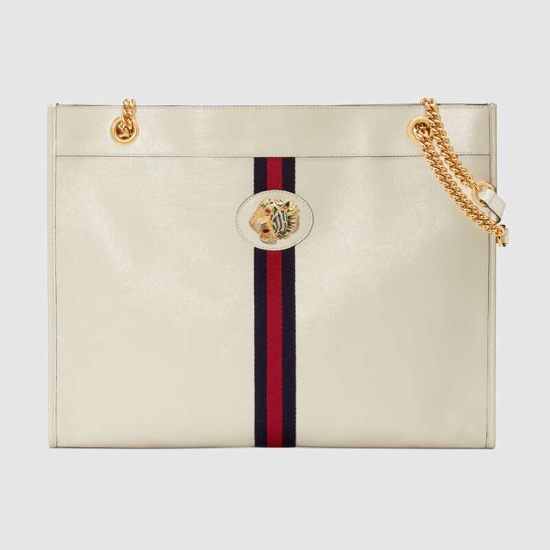 G*u*i gg women rajah large tote bag in cerise leather