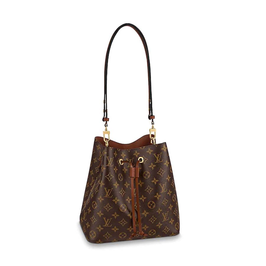 Louis Vuitton LV Women NéoNoé MM Bucket Bag in Monogram Coated Canvas