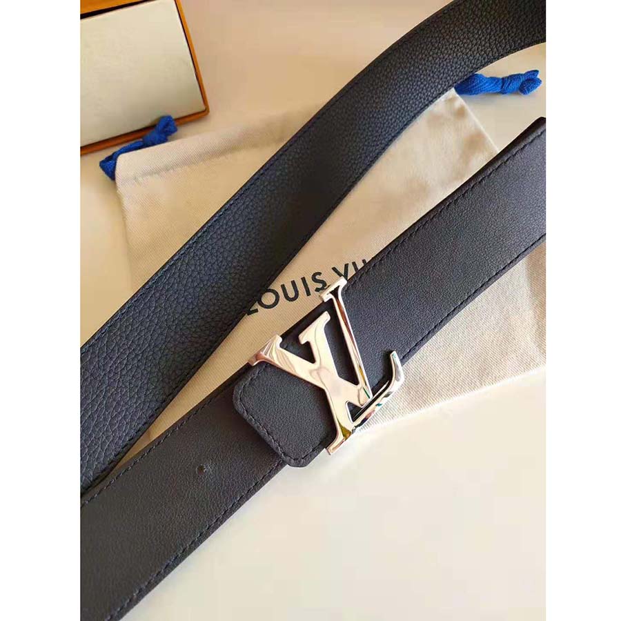 Louis Vuitton LV Unisex LV Initiales 40mm Reversible Belt-Black