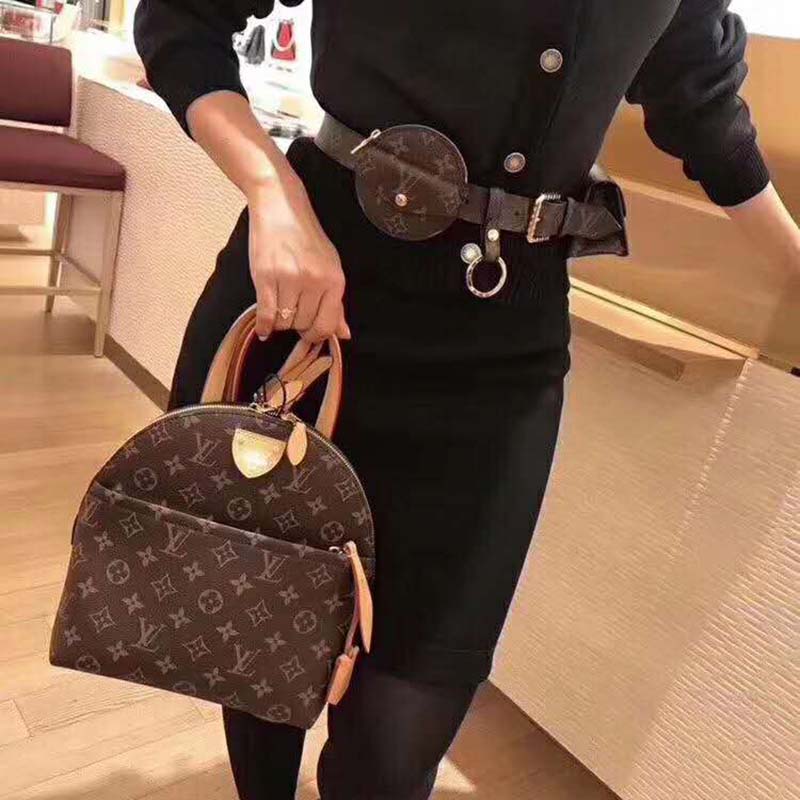 Louis Vuitton LV Unisex LV Moon Backpack in Monogram Canvas-Brown