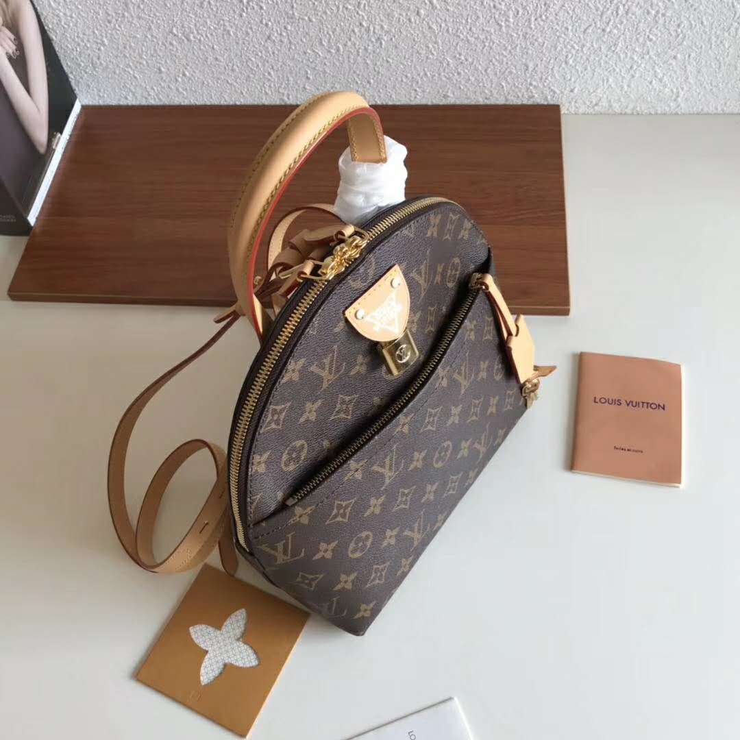 Louis Vuitton LV Unisex LV Moon Backpack in Monogram Canvas-Brown