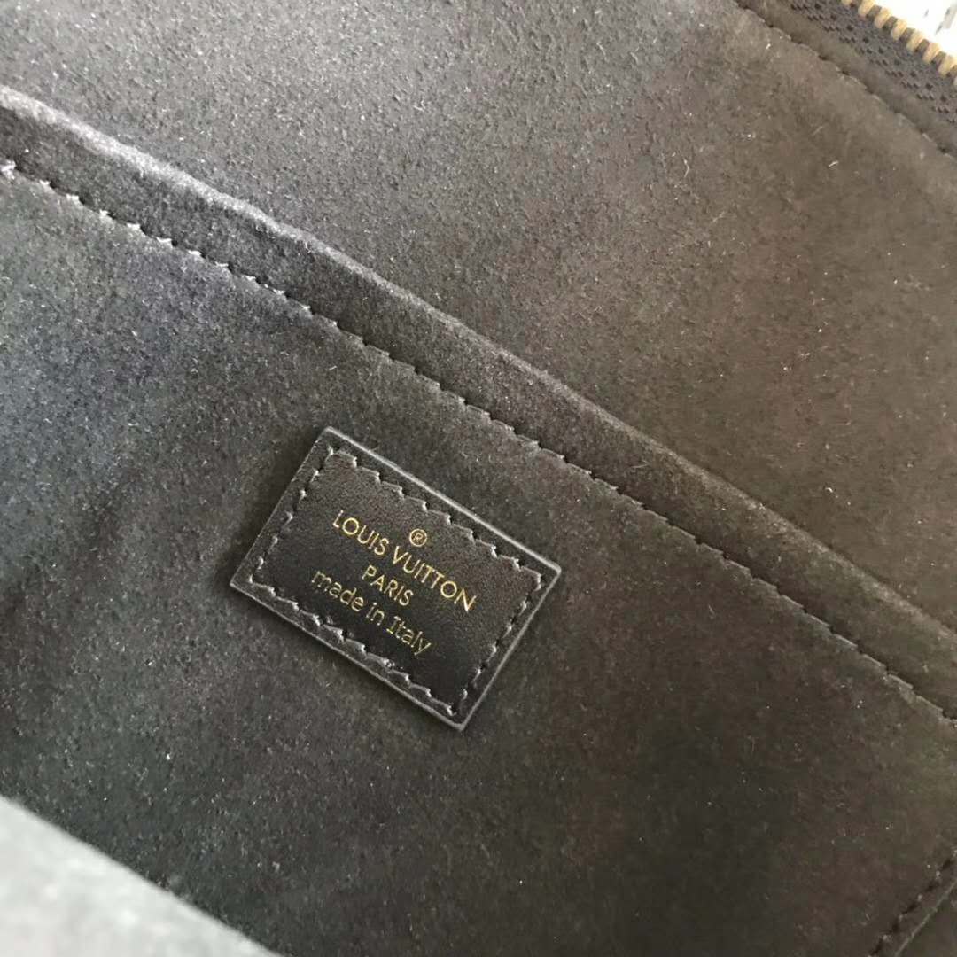 Louis Vuitton LV Unisex LV Moon Backpack in Smooth Calfskin Leather-Black