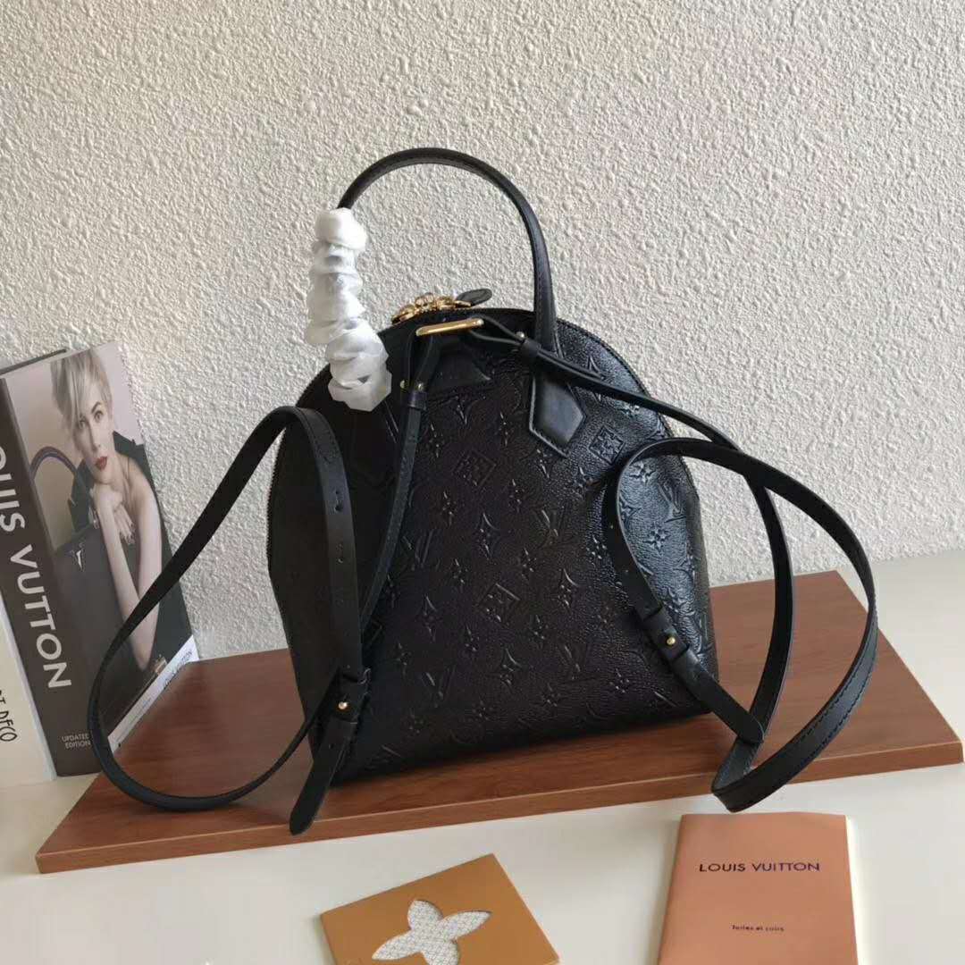 Louis Vuitton LV Unisex LV Moon Backpack in Smooth Calfskin Leather-Black