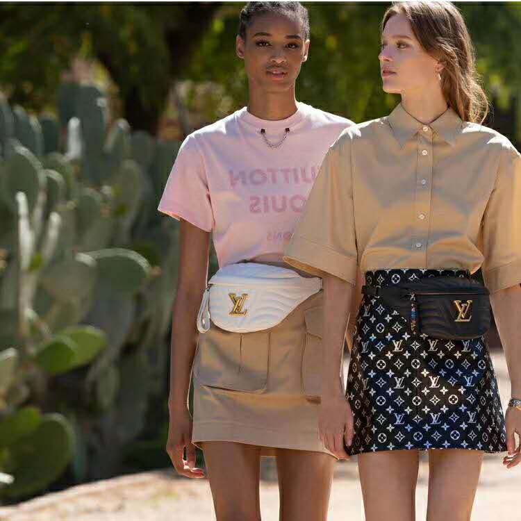 Louis Vuitton LV Women New Wave Bumbag Quilted in Calf Leather
