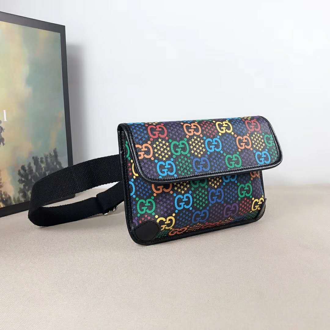 G*u*i gg unisex gg psychedelic belt bag psychedelic supreme canvas