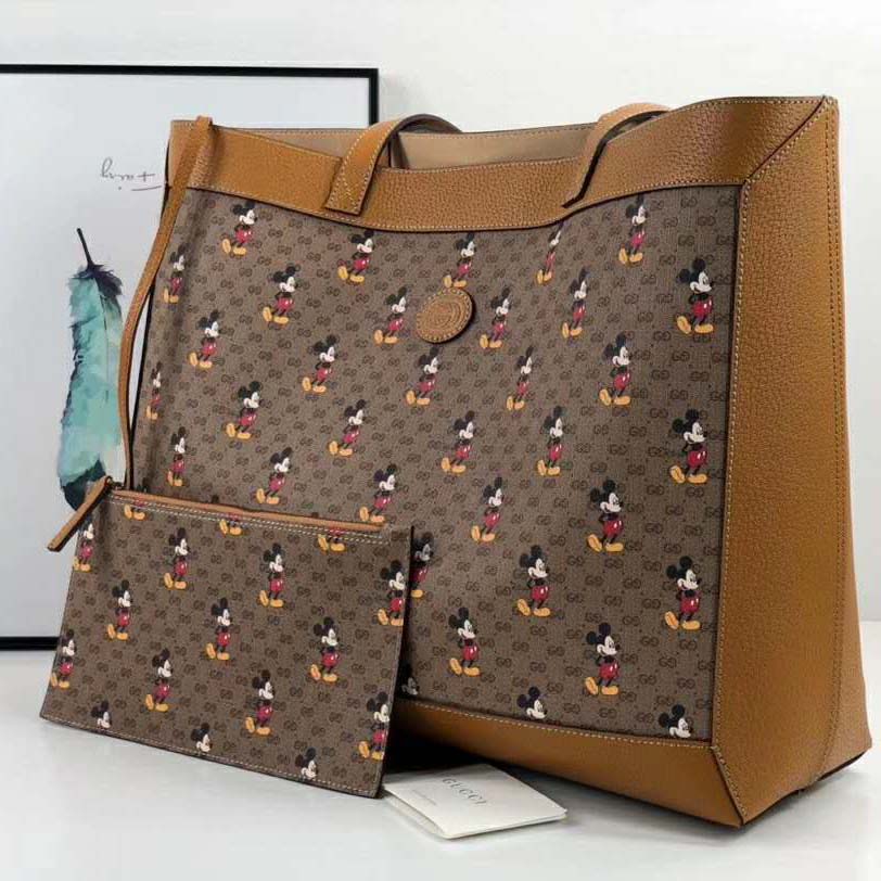 G*u*i gg women disney x G*u*i medium tote gg supreme canvas