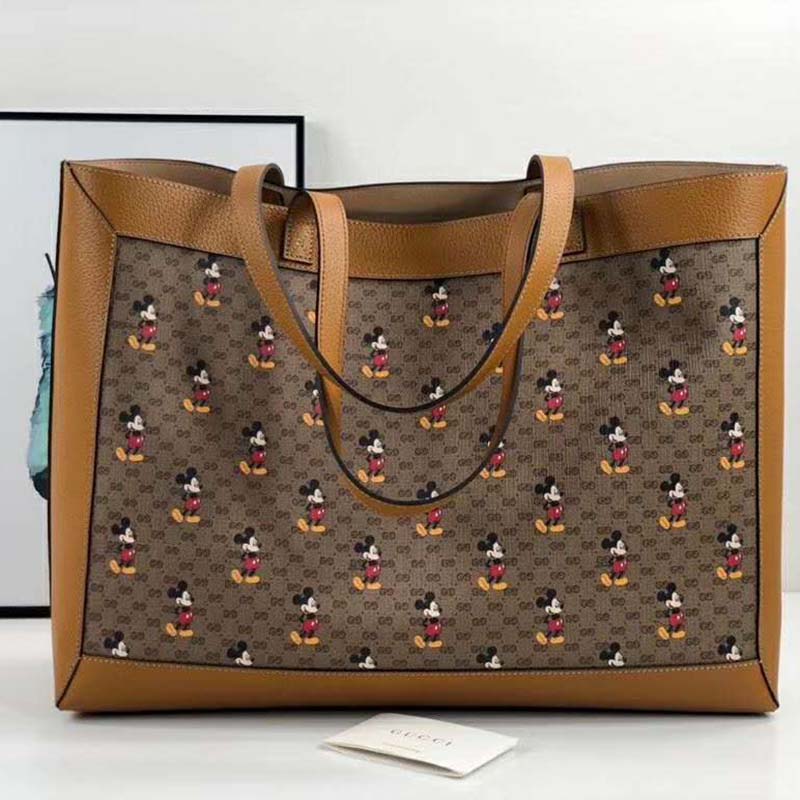 G*u*i gg women disney x G*u*i medium tote gg supreme canvas