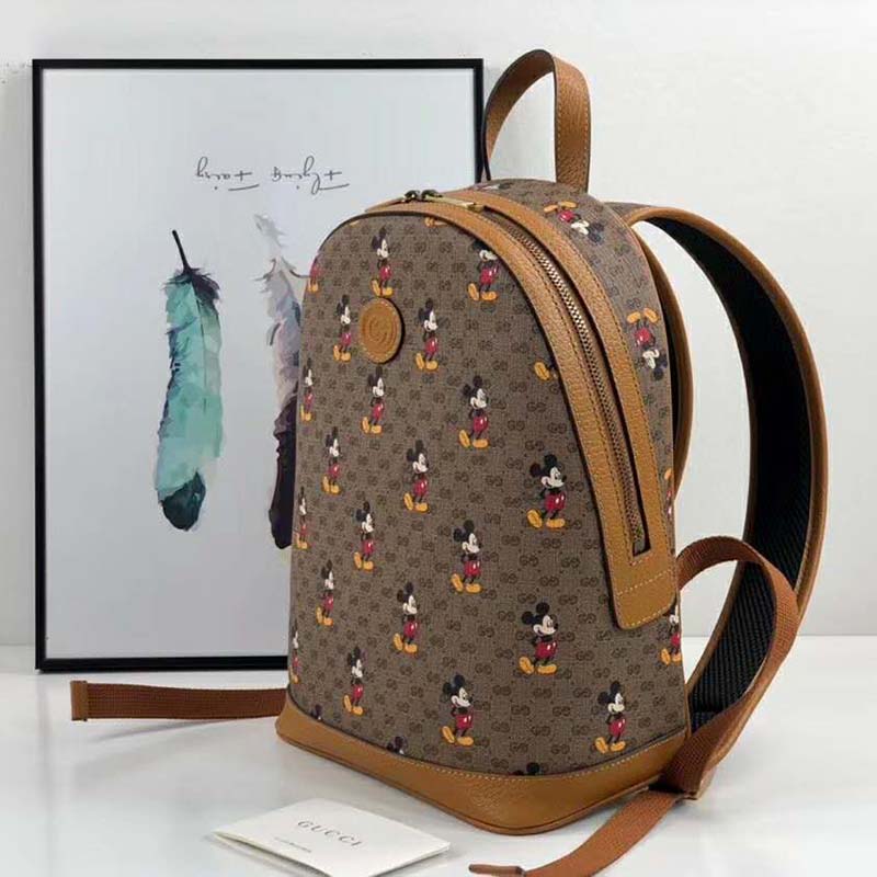 G*u*i gg women disney x G*u*i small backpack gg supreme canvas