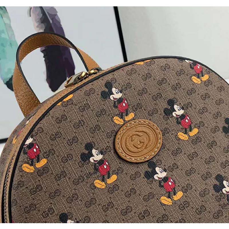 G*u*i gg women disney x G*u*i small backpack gg supreme canvas