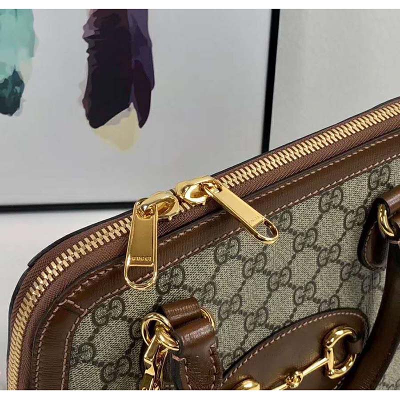 G*u*i gg women G*u*i 1955 horsebit small top handle bag