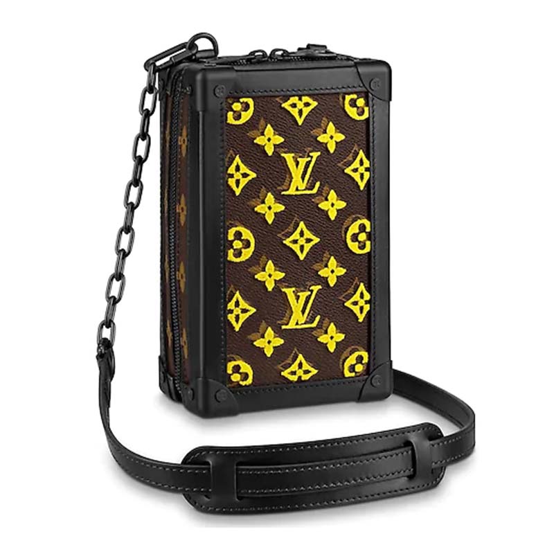 Louis Vuitton LV Men Vertical Soft Trunk Bag Coated Canvas