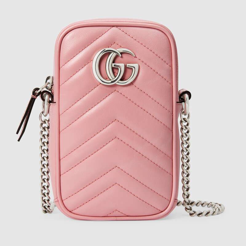 G*u*i gg women gg marmont mini bag matelassé chevron leather
