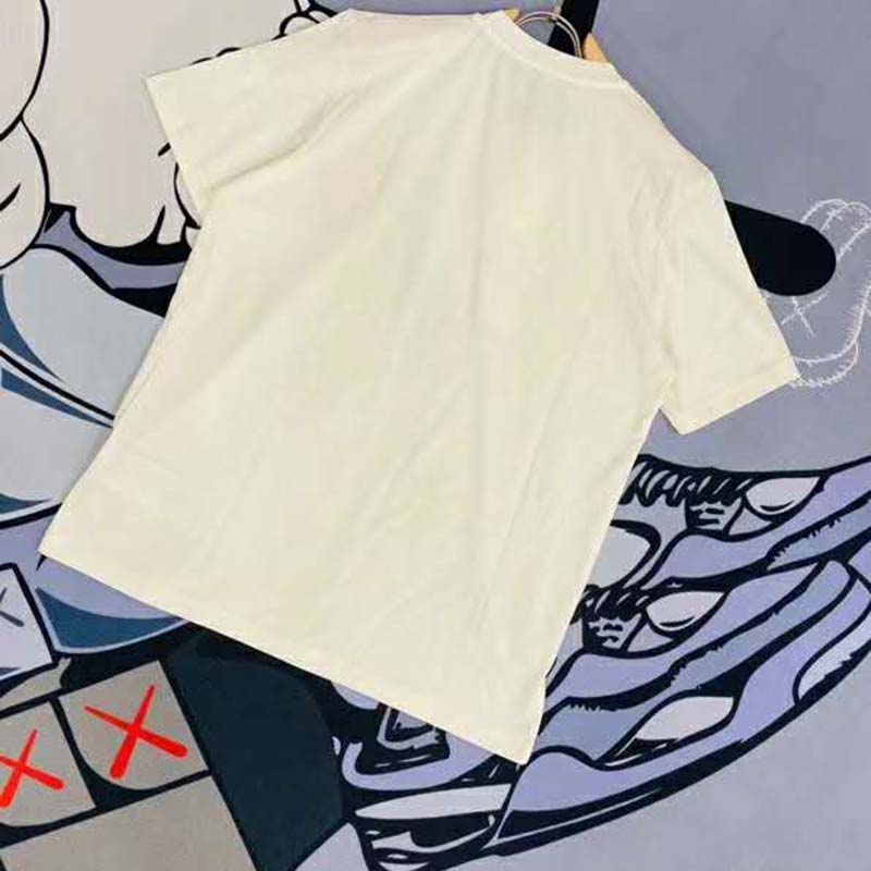 G*u*i gg women oversize cotton t-shirt G*u*i blade-white