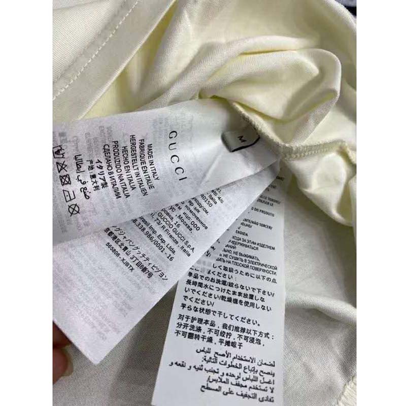 G*u*i gg women’s G*u*i boutique print t-shirt-white