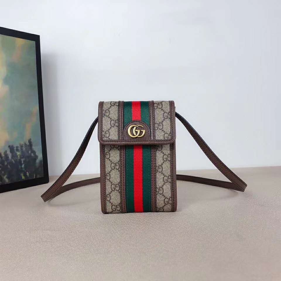 G*u*i gg unisex ophidia mini bag original gg canvas-brown