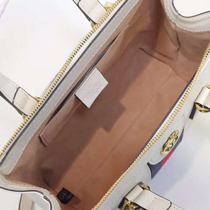 G*u*i gg women ophidia small gg tote bag white leather