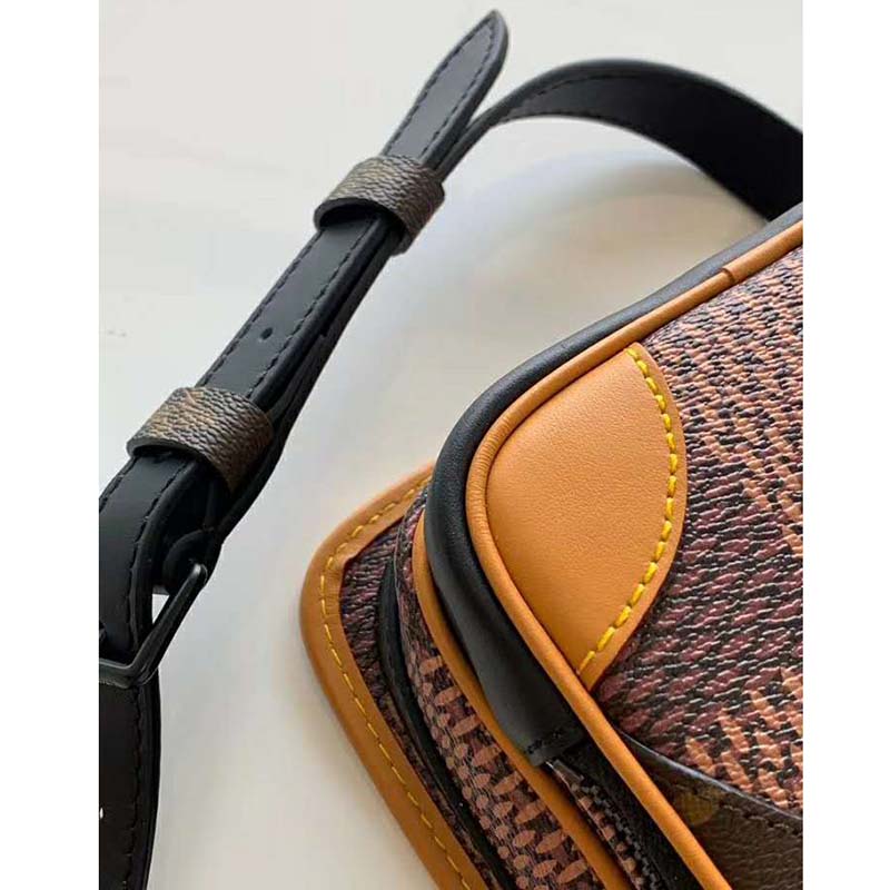 Louis Vuitton LV Unisex Nano Amazone Messenger Monogram Canvas-Brown
