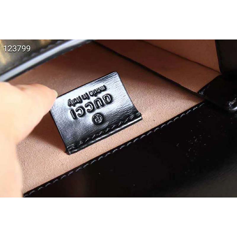 G*u*i gg unisex G*u*i horsebit 1955 mini bag black leather