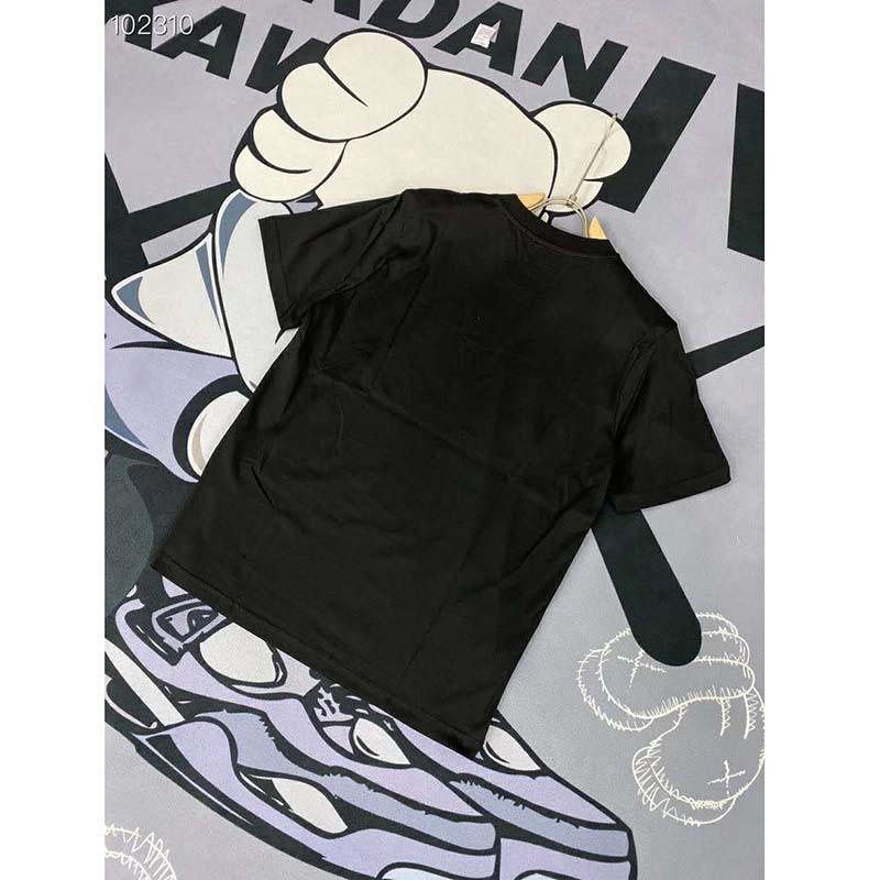 G*u*i women G*u*i boutique print oversize t-shirt black cotton jersey